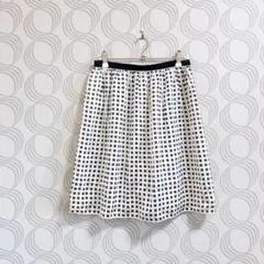 BALLSEY♡膝丈 フレアスカート シルク100% トゥモローランド 36