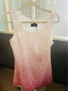 ダチュラノースリーブ グラデーションワンピース