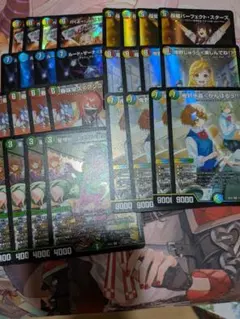 デュエマ ドラゴン娘になりたくない Jack-Pot 4コン デッキパーツ40枚