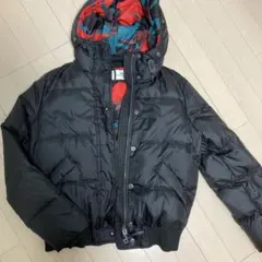 ブラック ダウンジャケット