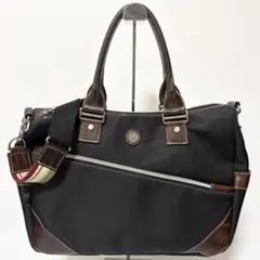 2way フィルソン トートバッグ ショルダー A4 ナイロン レザー 茶