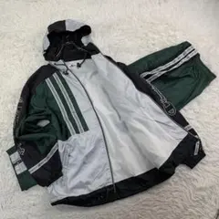 極美品 90s champion チャンピオン ウィンドブレーカー セットアップ