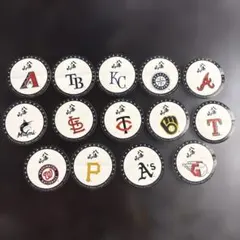 八海山　MLBコラボ　ステッカー　14枚のサムネイル
