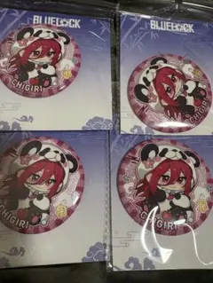 ブルーロック 千切豹馬 千切 中国限定 パンダ 缶バッジ