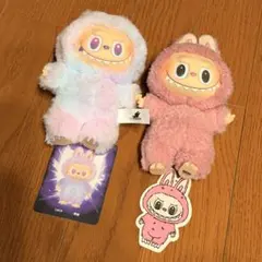 正規品POP MART LABUBU ラブブエナジー 紫　マカロンピンク