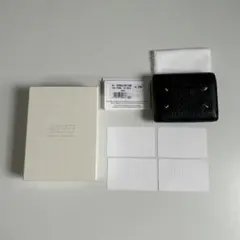 メゾンマルジェラ、ブラック、黒、革、三つ折り財布、Maison Margiela