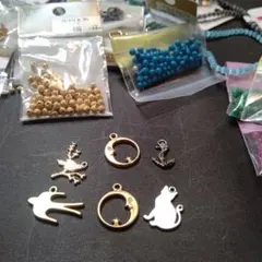 ハンドメイド用アクセサリーパーツまとめ売り 貴和製作所、パーツクラブ