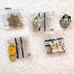 ディズニーピンバッジetc6点セット