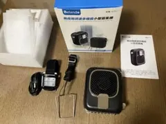 【ほぼ未使用】無段階多機能小型扇風機　ハンディファン