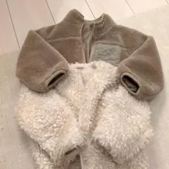 petit main ベージュ フリース ジャケット 100cm~