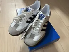 adidas Samba OG ホワイト/グレー 26cm