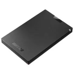 BUFFALO 外付けSSD SSD-PUT1.0U3BC/D - メルカリ