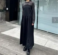 mystic バックリボンドッキングワンピース