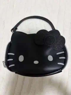 HELLO KITTY ✖️ BRILMY ズボラに優しいコスメポーチ(ブラック)