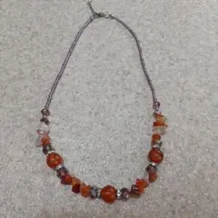ネックレス 天然石含む