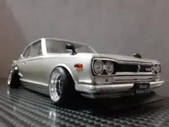 国産名車 1/24 スカイライン GT-R ガレージ ジオラマ 旧車 ミニカー