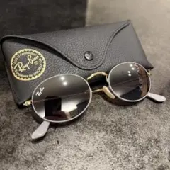 Ray-Ban ラウンドサングラス ケース付き