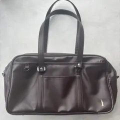 イーストボーイ　スクールバッグ　ダークブラウン　茶色