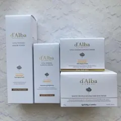 d'Alba スキンケアセット 4点 ホワイトトリュフなど　ダルバ