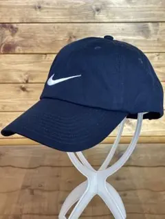 【希少 】NIKE ナイキ ヴィンテージ キャップ ネイビー 刺繍ロゴ