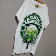 STARBUCKS バイクデザイン Tシャツ Sサイズ