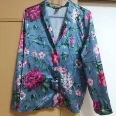 Victoria's Secret 花柄パジャマ M ※引越の為1/9出品終了のサムネイル