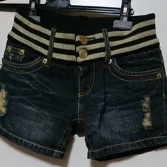デニムショートパンツ