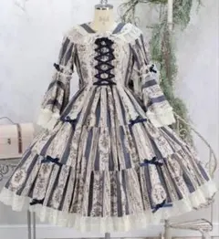 9/30まで【新品未使用】morphose アンティークブーケJSK Metamorphose アンティークブーケJSK ヘッドドレス