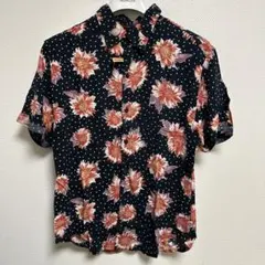 insight 半袖シャツ S 花柄・ドット柄