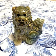 陶器 獅子 置物 インテリア　シーサー