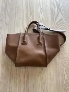 marjour マージュール　ショルダートートバッグ　キャメル