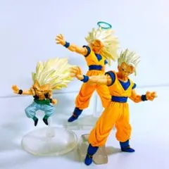 【新品未開封】ドラゴンボールHGフィギュア【SS3孫悟空他】３種まとめ売り