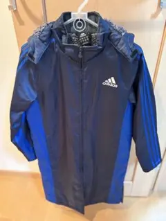 adidas ベンチコート ネイビー/ブルー　キッズサイズ150