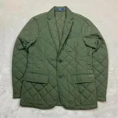 【未使用に近い】ラルフローレン　キルティング　ジャケット　カーキ　M