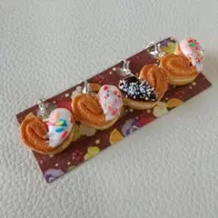 チャーム #1346 ハートデニッシュ　　ミニチュア デコパーツ