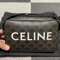 CELINEプリント入りトリオンフキャンバス　ミディアム メッセンジャーバッグのサムネイル