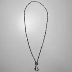 アクセサリー vainon destroyed carabindr necklace VAINON carabiner Chain Necklace シルバー925 - メルカリ