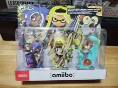 amiiboトリプルセット　スプラトゥーン　インクリング　コジャケ