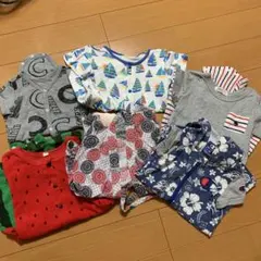 男の子夏用ロンパース