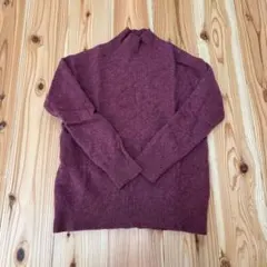 ユニクロ タートルネックセーター 長袖