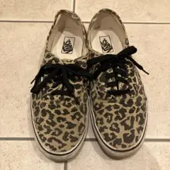 vans エラ フェイクファー ヒョウ柄 レオパード スニーカー - メルカリ