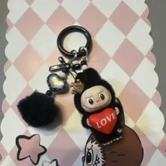 ラブブ　もふもふ　フィギュア　キーホルダー