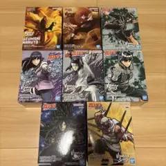 VIBRATION STARS ナルト疾風伝 日向ヒナタ、ネジ等8点セット VIBRATION STARS ナルト疾風伝 日向ヒナタ、ネジ等8点セット 第