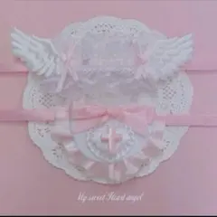 ヘッドドレス　スタイ　ぬいぐるみ　ぬい　ぬい服　ピンク　天使　羽