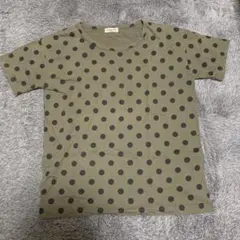 Samansa Mos2 ドット柄 Tシャツ サイズF