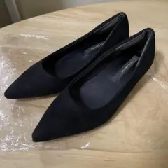 ポインテッドトゥパンプス 走れるパンプス