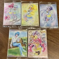 プリキュアカードウエハース　キュアラブリー　キュアプリンセス　キュアハニー