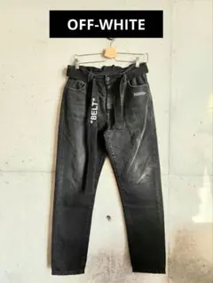 Off-White オフホワイト ヴァージルアブロー デニム パンツ ジーンズ