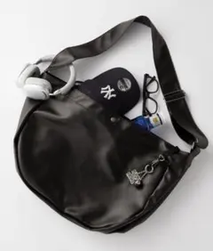 MONO-MART フェイクレザー ショルダーバッグ y2k archive