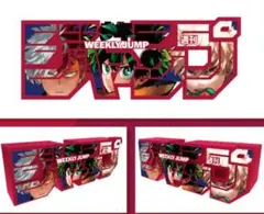 僕のヒーローアカデミア ジャンプロゴフィギュア 緑谷／爆豪／轟　100%